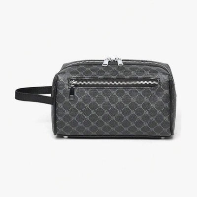 Bolsa de Aseo Deportiva de Gran Capacidad - Diseño Casual con Estampado PU para Hombre - Image 2