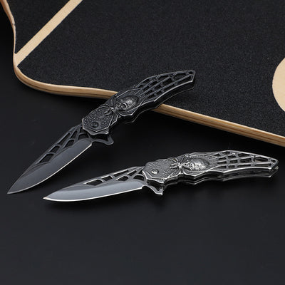 Cuchillo Táctico Plegable Multifuncional para Supervivencia y Camping