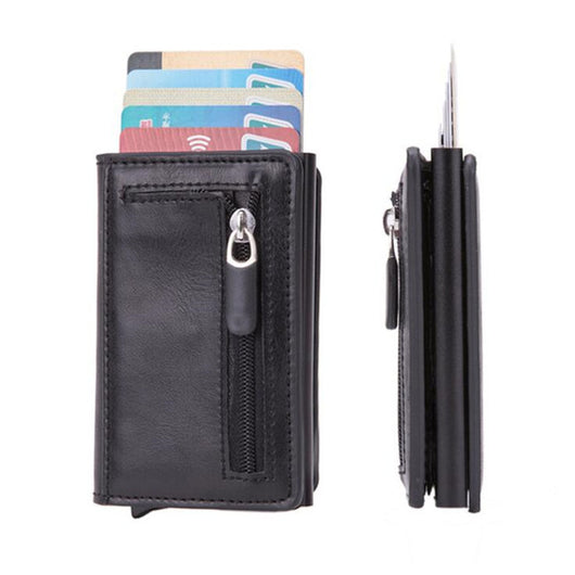 Cartera Inteligente Anti Robo con Bloqueo RFID y Estuche de Aluminio - Image 12