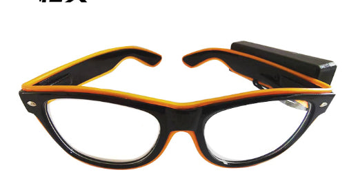 Gafas LED EL Wire 7 Colores Intermitentes - Accesorios Luminosos para Fiestas - Image 33