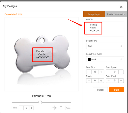 Placa de Identificación Personalizada para Mascotas - Collar con Grabado Gratuito - Image 6
