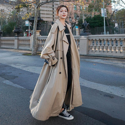 Abrigo Suelto Largo para Mujer - Elegancia Minimalista