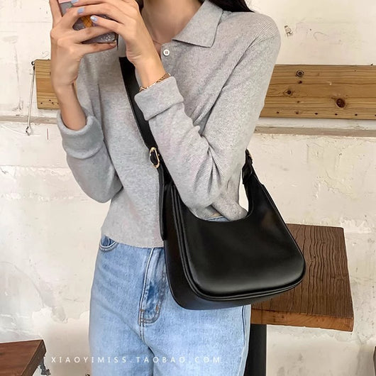 Bolso de Mano Retro Estilo Axilas con Gran Capacidad - Image 14