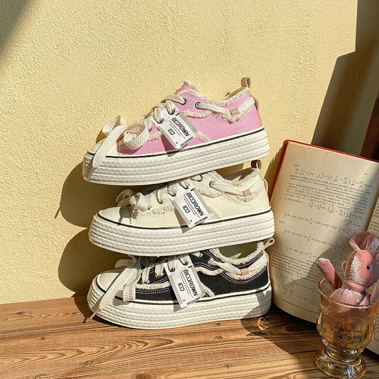 Zapatillas Canvas Clásicas de Otoño para Mujer - Image 2