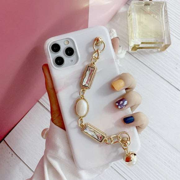 Funda Protectora de Jade Agrietado con Cristales - Antigolpes Completa