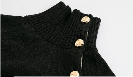 Sudadera Cuello Redondo Black Gold Serie Manga Larga - Image 11