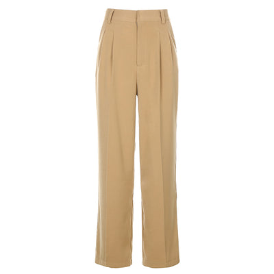 Pantalón Retro Cintura Alta Slim Fit Casual para Mujer - Image 11