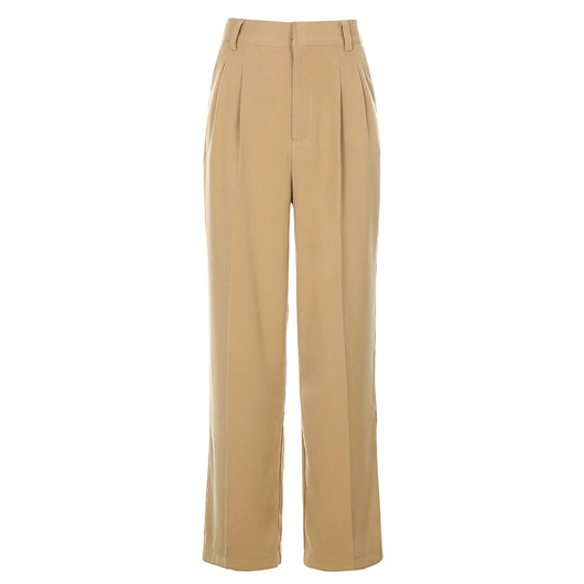 Pantalón Retro Cintura Alta Slim Fit Casual para Mujer - Image 11