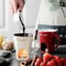 Set de Tazas Fondue Personal - Kit Derretidor de Chocolate, Queso y Postres