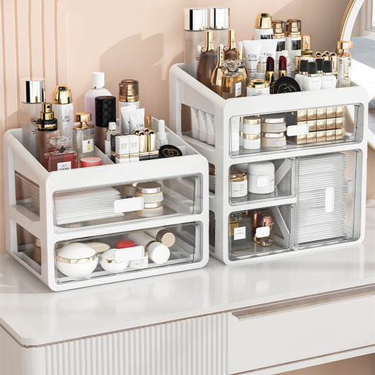 Organizador de Cosméticos con Cajones Transparentes