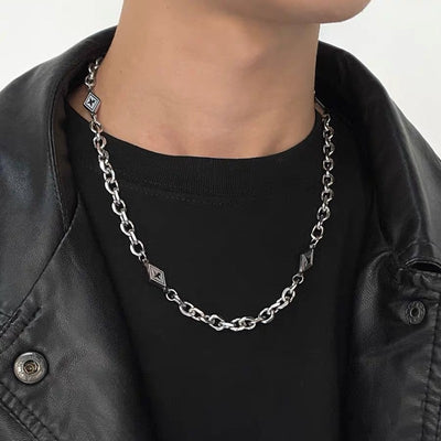 Collar de Acero Titanio para Hombre - Diseño Minimalista Que No Se Desvanece - Image 29