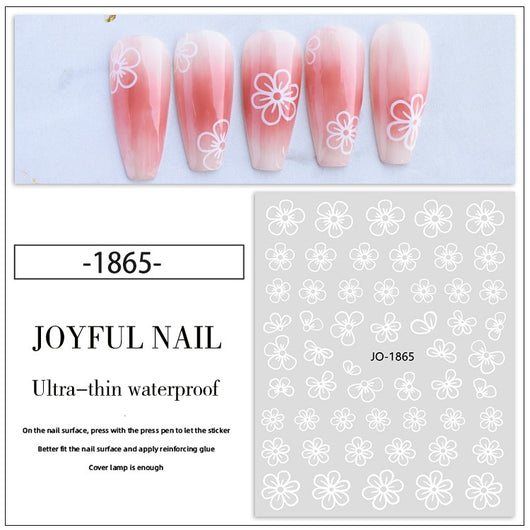 Adhesivos de Uñas 5D con Relieve Estéreo - Ornamentos Decorativos - Image 13