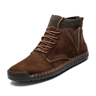 Botas Martin para Hombre Invierno con Forro de Algodón - Caña Media para Nieve - Image 11