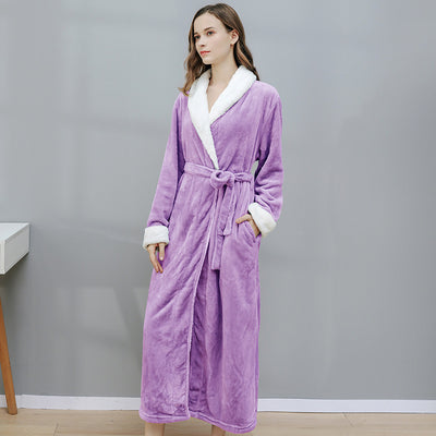 Camisón de Franela Gruesa para Hombre y Mujer - Image 11