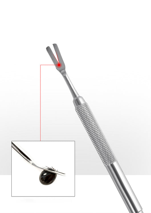 Pinzas de Acero Inoxidable para Extracción de Garrapatas - Herramienta Profesional para Mascotas - Image 8