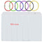Tag de Mala Círculo Vermelho Atacado