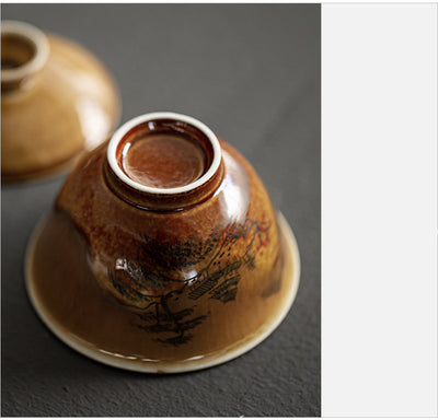 Juego de Té Artesanal con Horno de Cerámica Personalizable - Image 11
