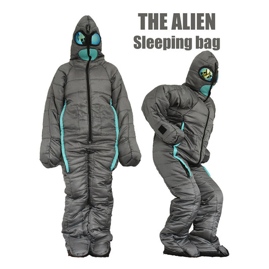 Saco de Dormir Versátil Alien - Fibra Poliéster Cómodo y Duradero - Image 2