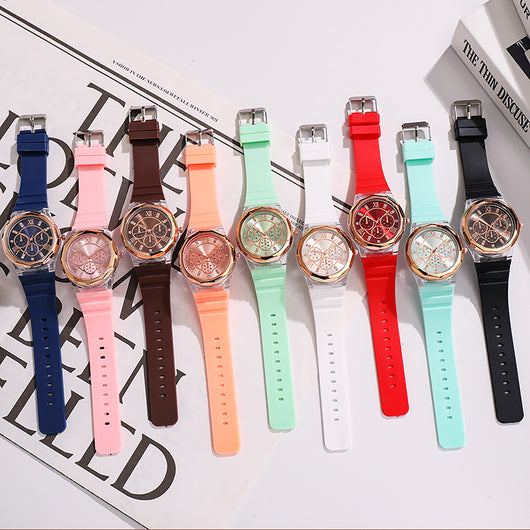 Reloj de Moda para Mujer Makaron Ins con Correa de Silicona - Image 18