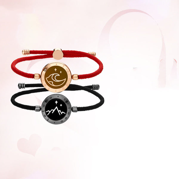 Pulsera Inteligente de Pareja con Conexión por Inducción