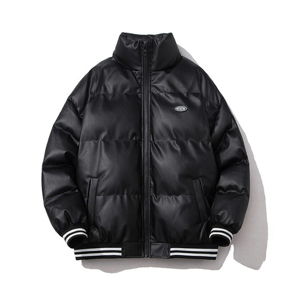 Chaqueta de Algodón con Cuello Mao para Hombre