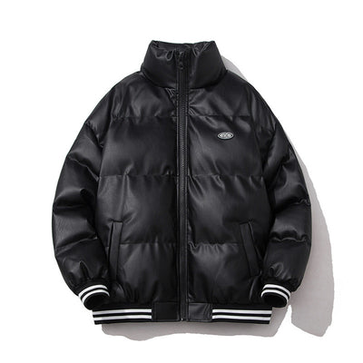 Chaqueta de Algodón con Cuello Mao para Hombre