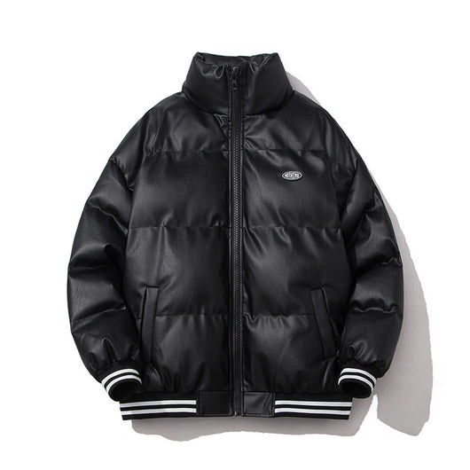 Chaqueta de Algodón con Cuello Mao para Hombre