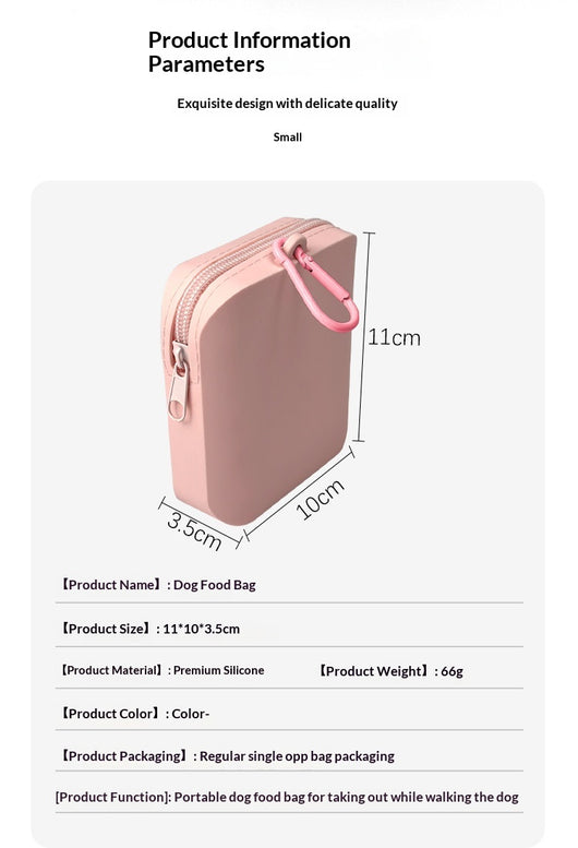 Bolsa Portátil de Silicona para Alimento de Mascotas - Image 10