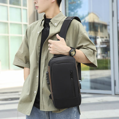 Bolso Cruzado Antirrobo para Motociclista - Pecho Casual Outdoor - Image 15