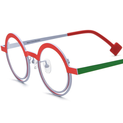 Gafas Redondas Vintage para Hombre y Mujer - Image 13