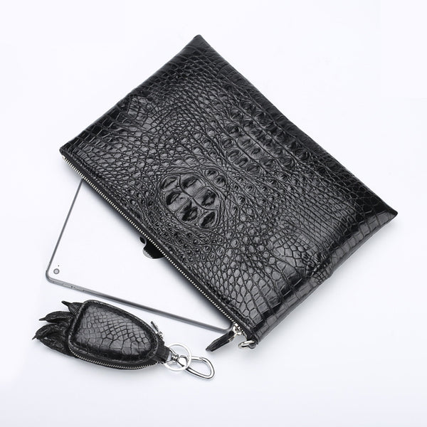Billetera Casual-Ejecutiva para Hombre con Cierre de Cremallera