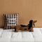 Almohada de Sofa con Soporte Lumbar Ajustable - Diseño Ergonómico a Rayas