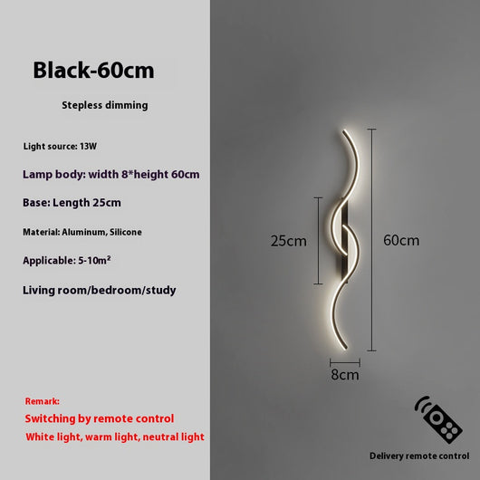Lámpara de Pared Minimalista para Dormitorio y Pasillos - Image 18