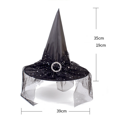 Sombrero de Bruja Infantil para Disfraz y Cosplay - Image 6