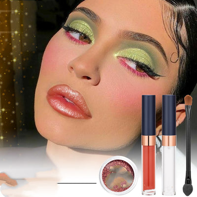 Brillo Labial Glitter Tonos Fríos - Paleta Completa - Image 18