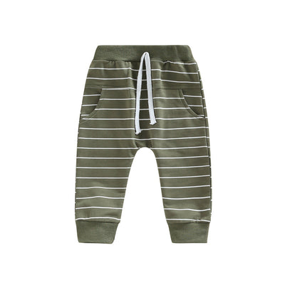 Pantalones Deportivos Casuales a Rayas para Niños - Image 16