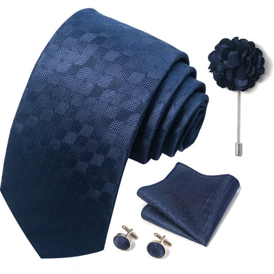 Combo Corbata, Traje y Pañuelo de Bolsillo para Hombre - Juego 8 - Image 67