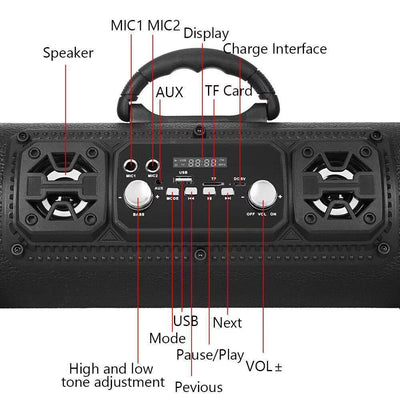 Parlante Bluetooth Inalámbrico para Auto con Subwoofer Inteligente - Image 3