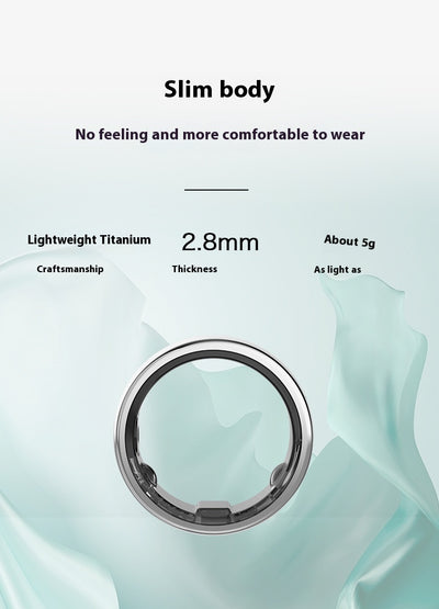 Anillo Inteligente X5 con Monitoreo ECG, Resistente al Agua para Deportes y Salud - Image 9