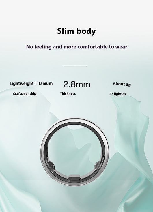 Anillo Inteligente X5 con Monitoreo ECG, Resistente al Agua para Deportes y Salud - Image 9