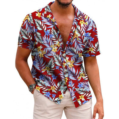 Camisa Polo Manga Corta con Estampado Digital 3D - Image 21
