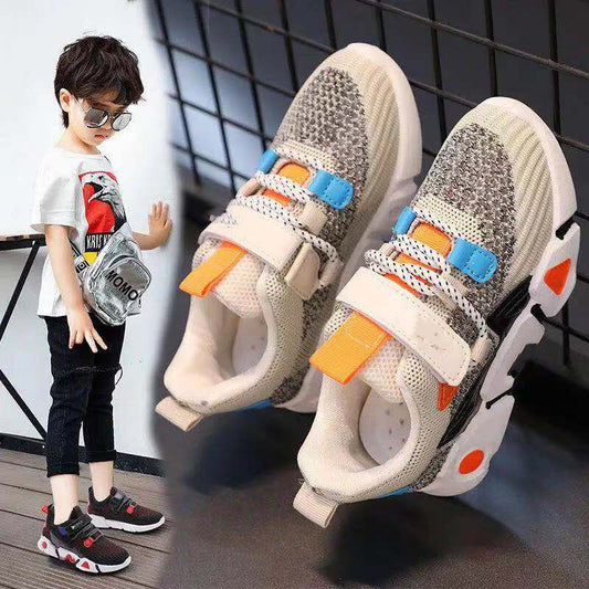 Zapatillas Deportivas Infantiles Transpirables con Malla Reforzada