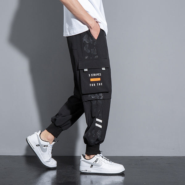 Pantalones Casuales Holgados Talla Grande para Hombre - Corte Relajado