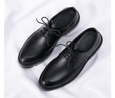 Zapatos Formales de Cuero con Aumento de Altura 10cm - Elegancia y Confianza - Image 16