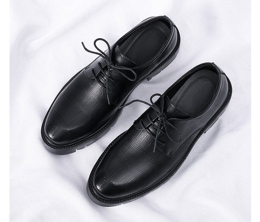 Zapatos Formales de Cuero con Aumento de Altura 10cm - Elegancia y Confianza - Image 16