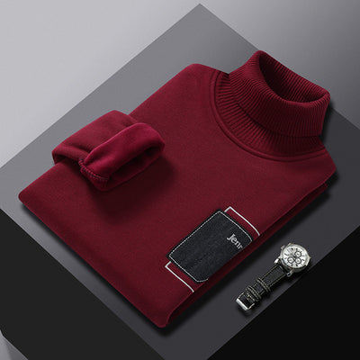 Suéter Cuello Alto Hombre con Bolsillos Falsos - Image 6