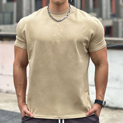 Camiseta Deportiva Suelta de Algodón para Hombre - Image 23