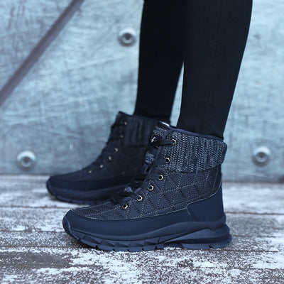 Botas Cálidas Impermeables Talla Grande para Mujer - Comodidad Antideslizante - Image 5