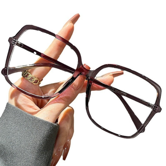 Gafas Oversized sin Aumento para Miopía - Diseño Negro Minimalista - Image 5