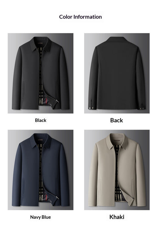 Blazer Casual Ejecutivo Talla Grande para Hombre - Image 17